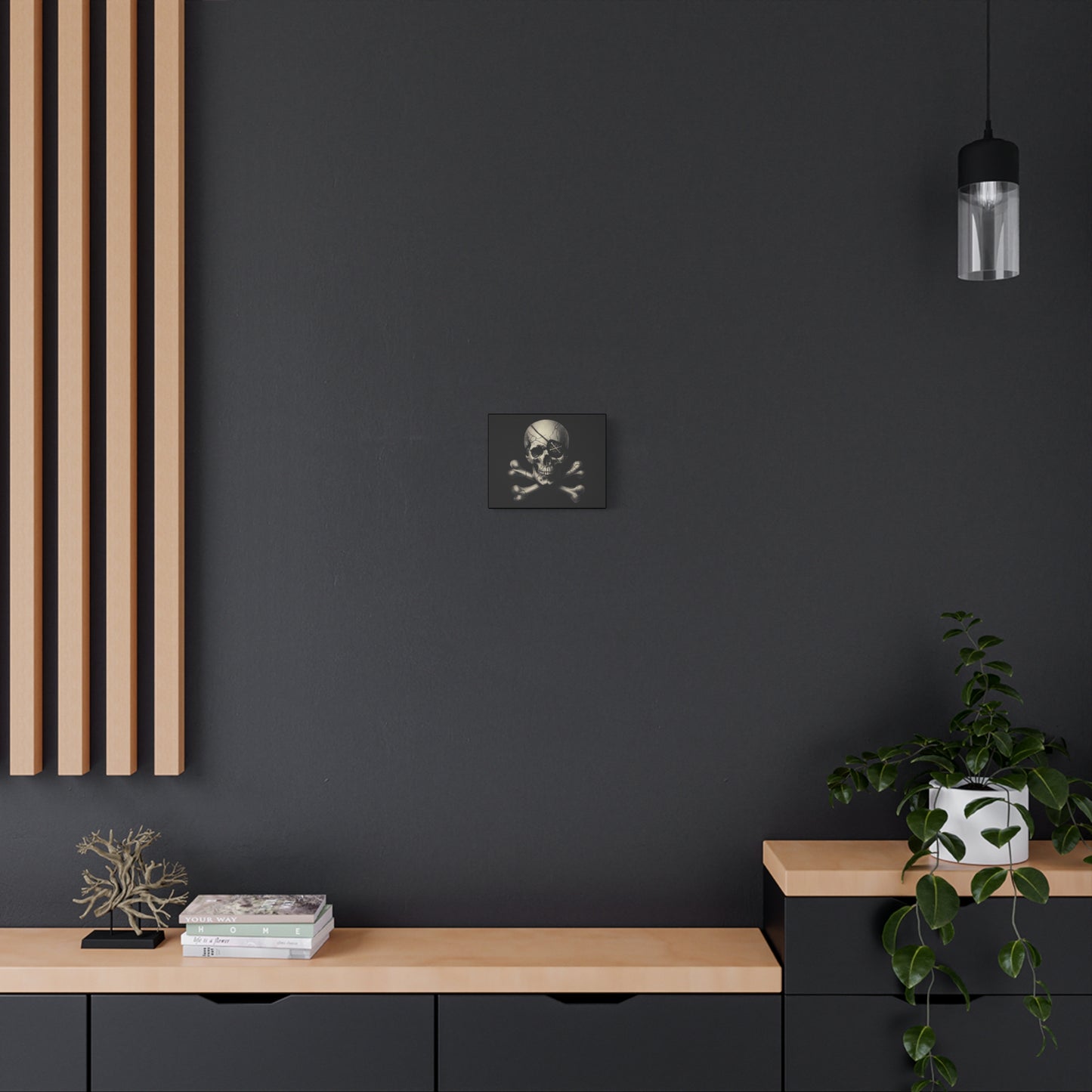 Canvas Print: Skull & Bones