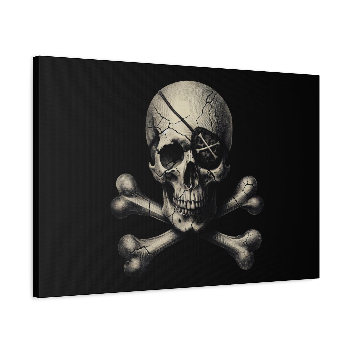 Canvas Print: Skull & Bones