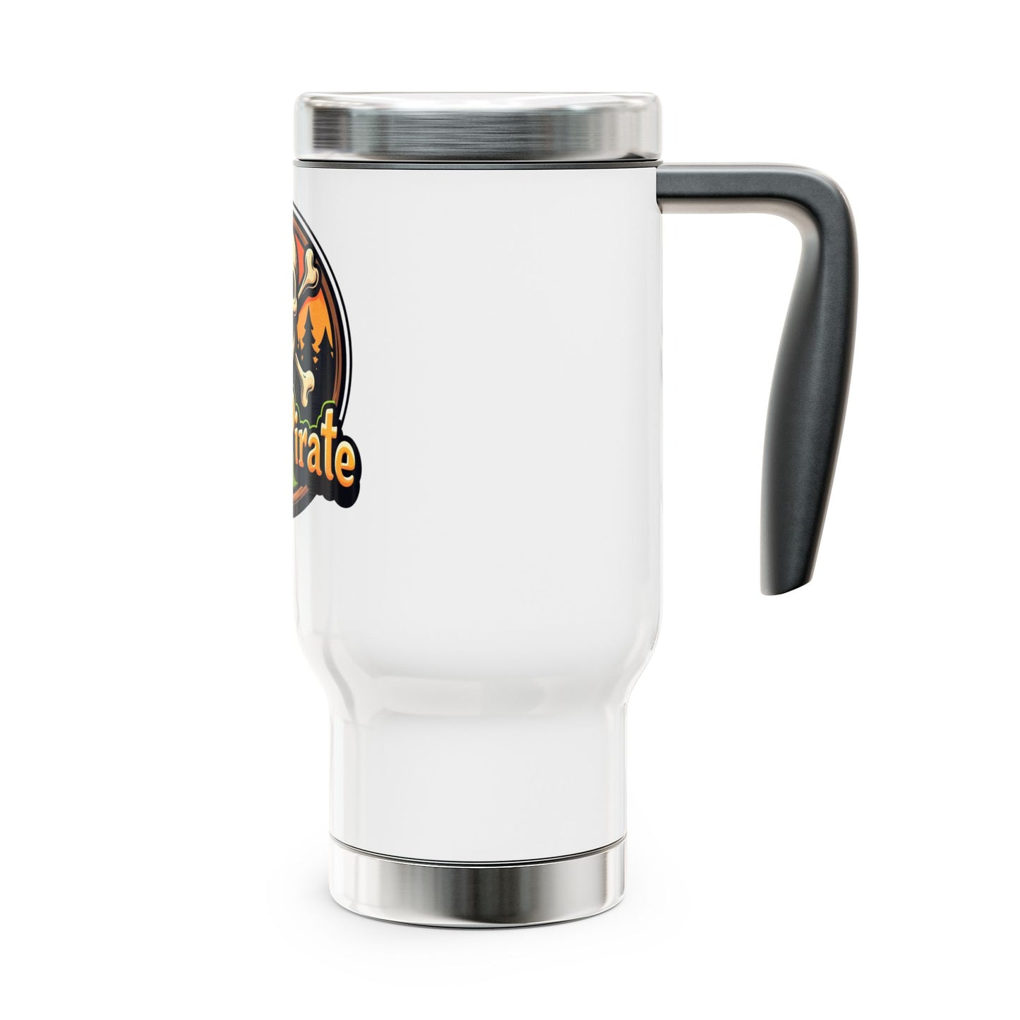 Travel Mug - TRAIL PIRATE Stainless Steel 14oz with Handle