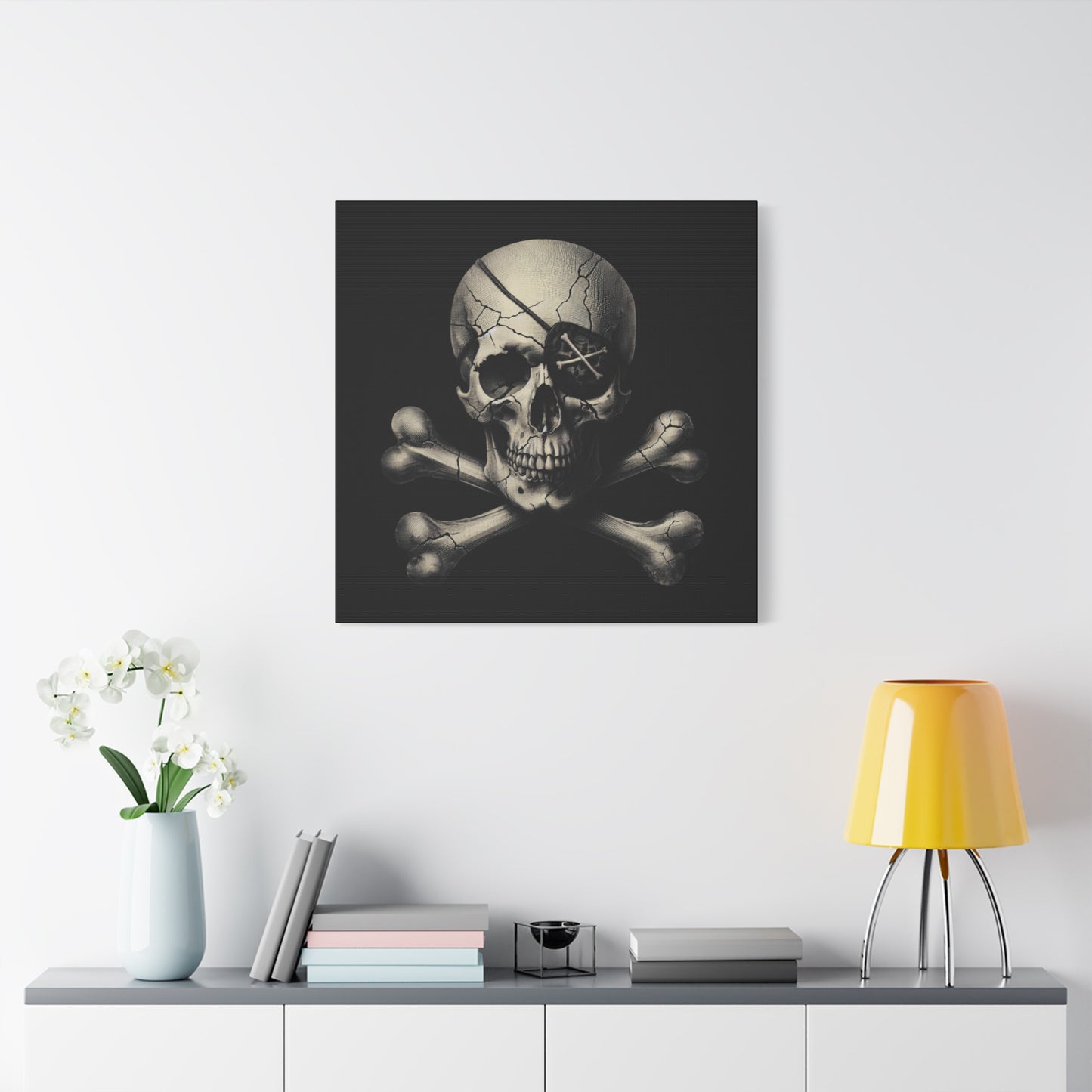 Canvas Print: Skull & Bones