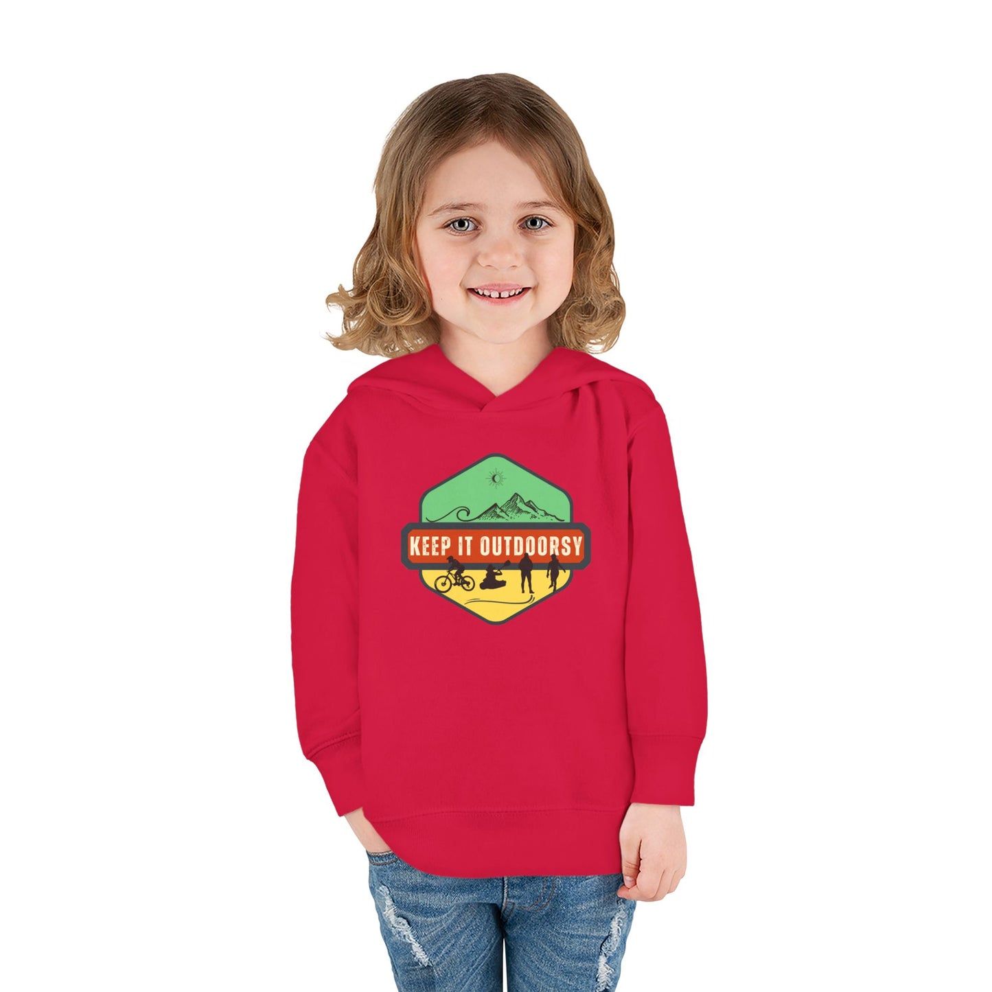 Toddler Pullover Fleece Hoodie