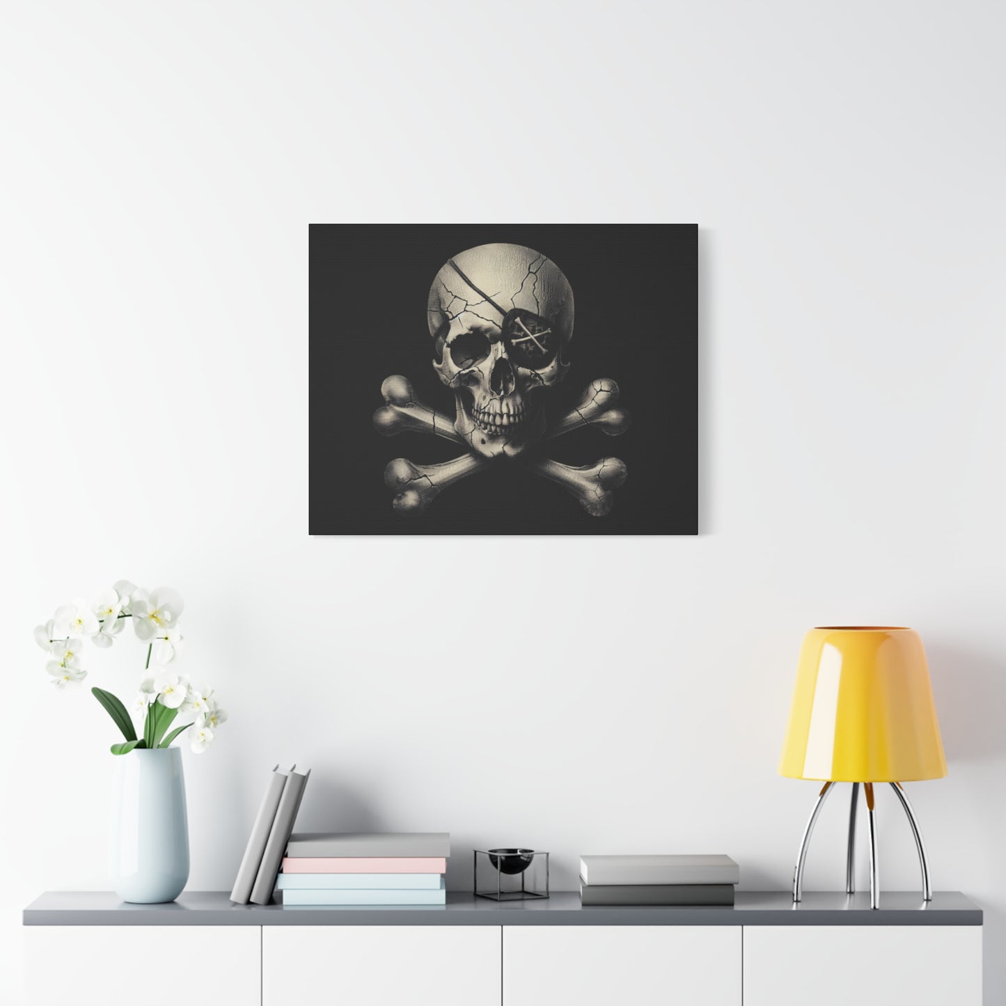 Canvas Print: Skull & Bones