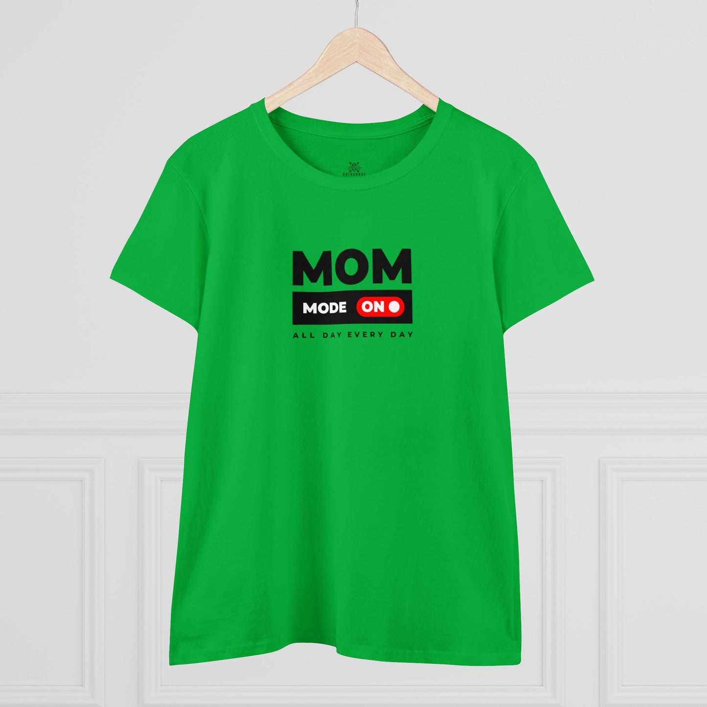 Women's Midweight Cotton Tee Mom Mode