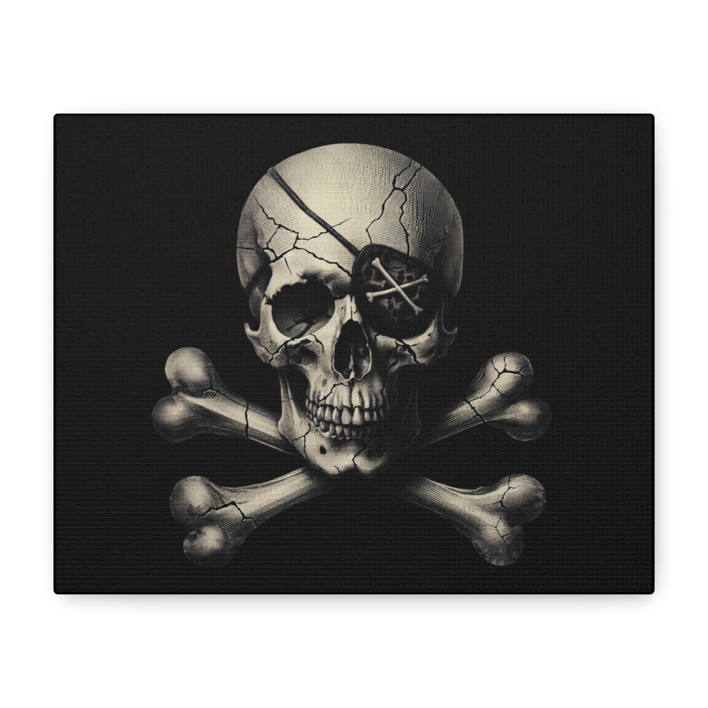 Canvas Print: Skull & Bones