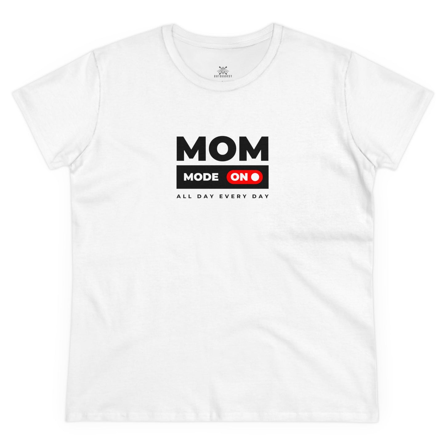 Women's Midweight Cotton Tee Mom Mode