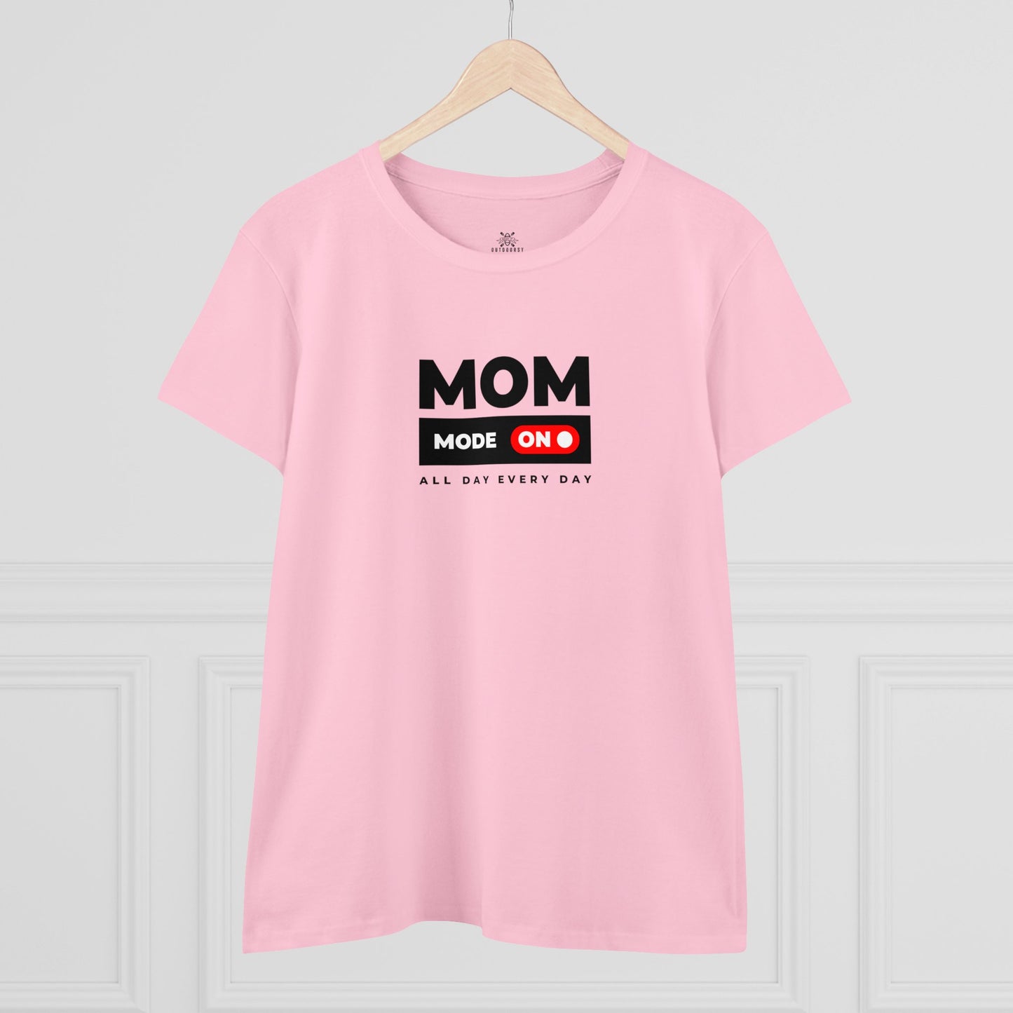 Women's Midweight Cotton Tee Mom Mode