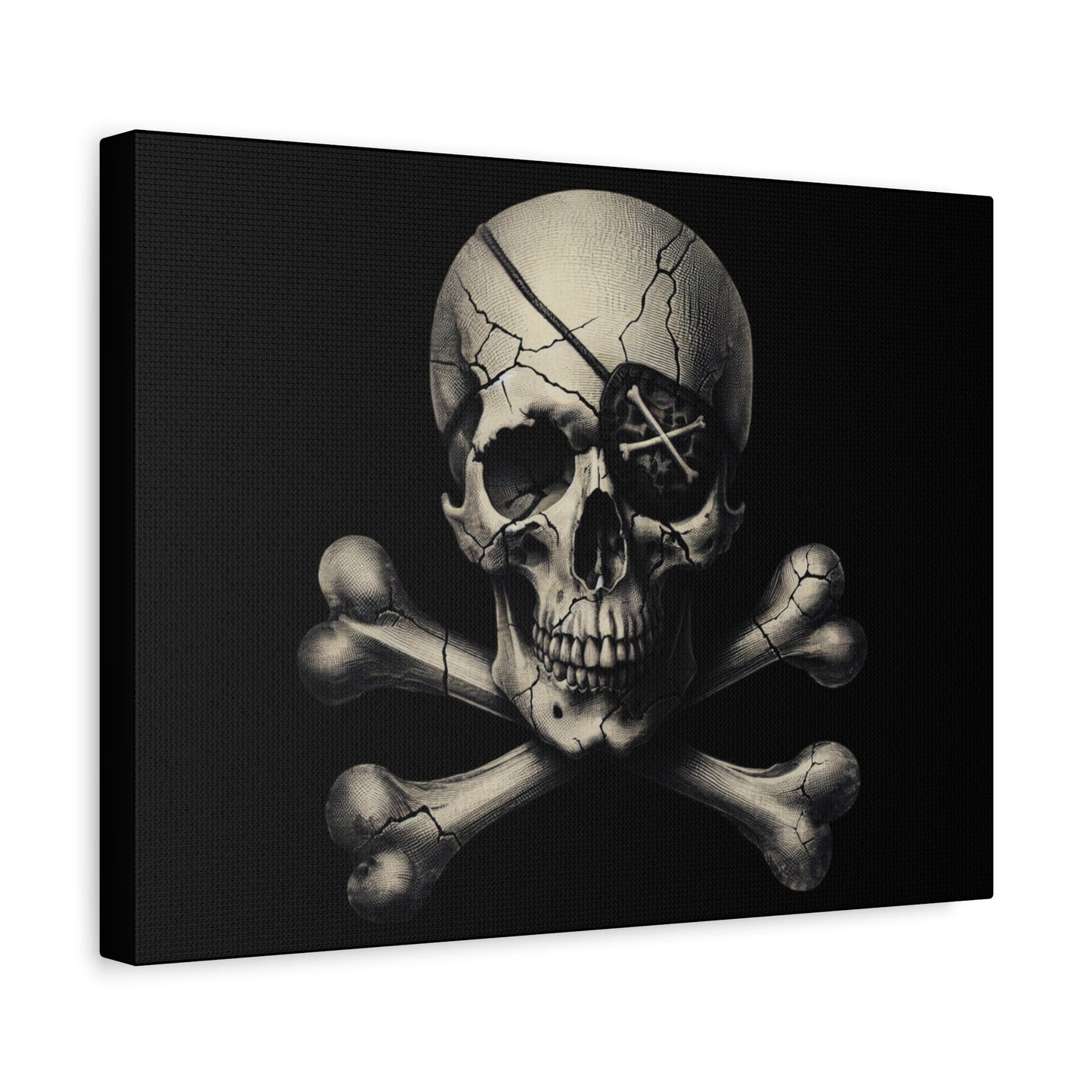 Canvas Print: Skull & Bones