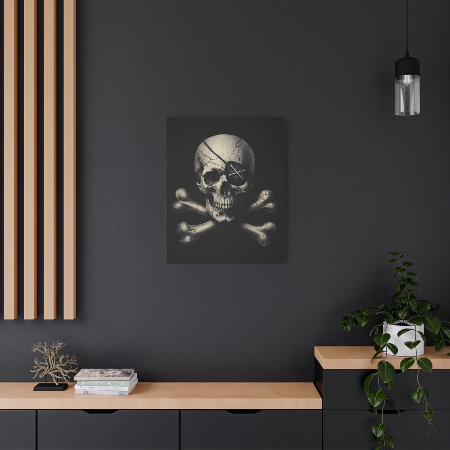 Canvas Print: Skull & Bones