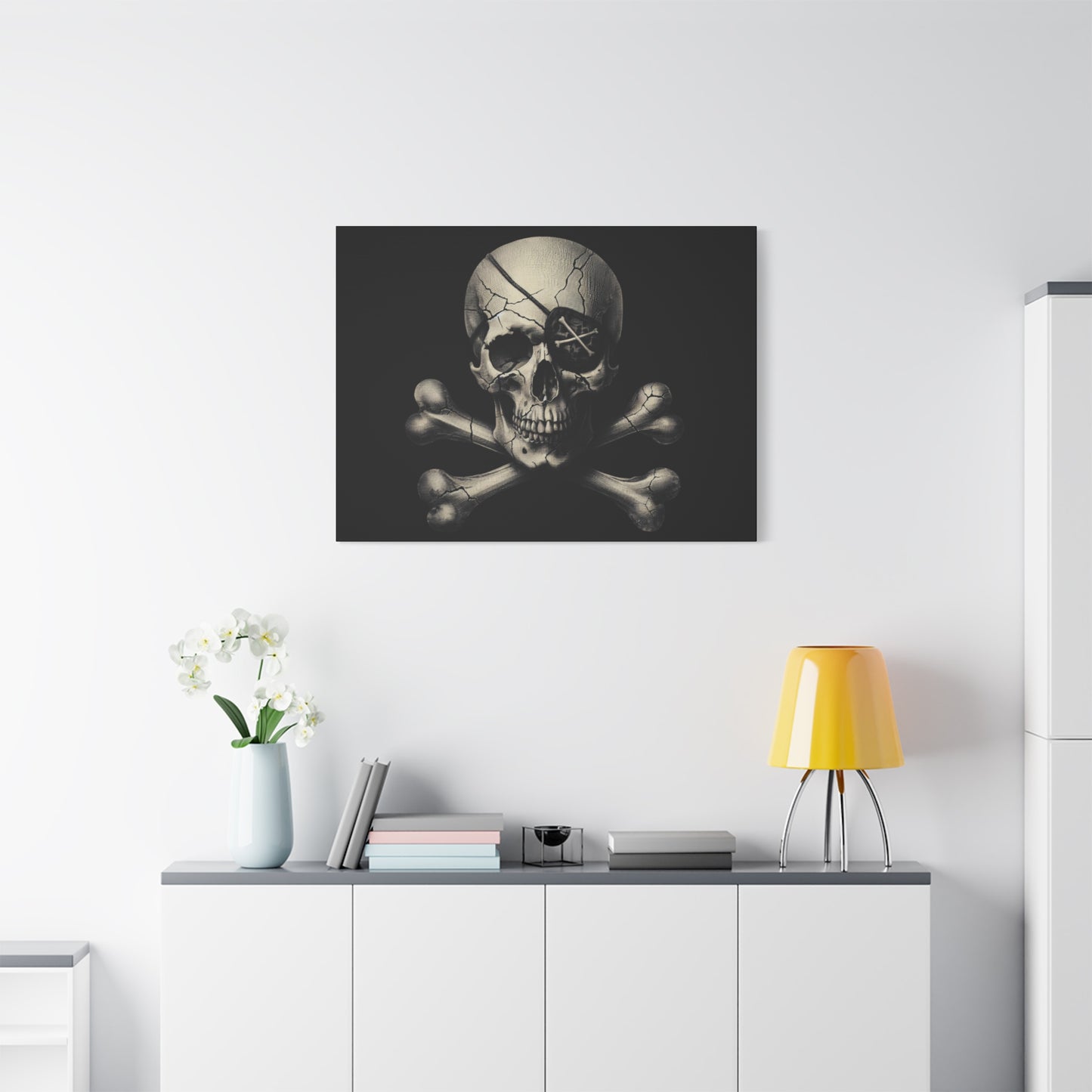 Canvas Print: Skull & Bones