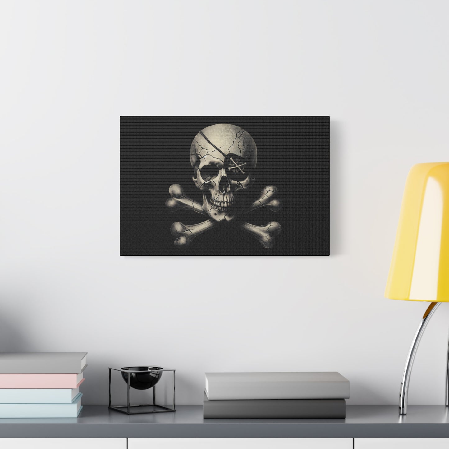 Canvas Print: Skull & Bones