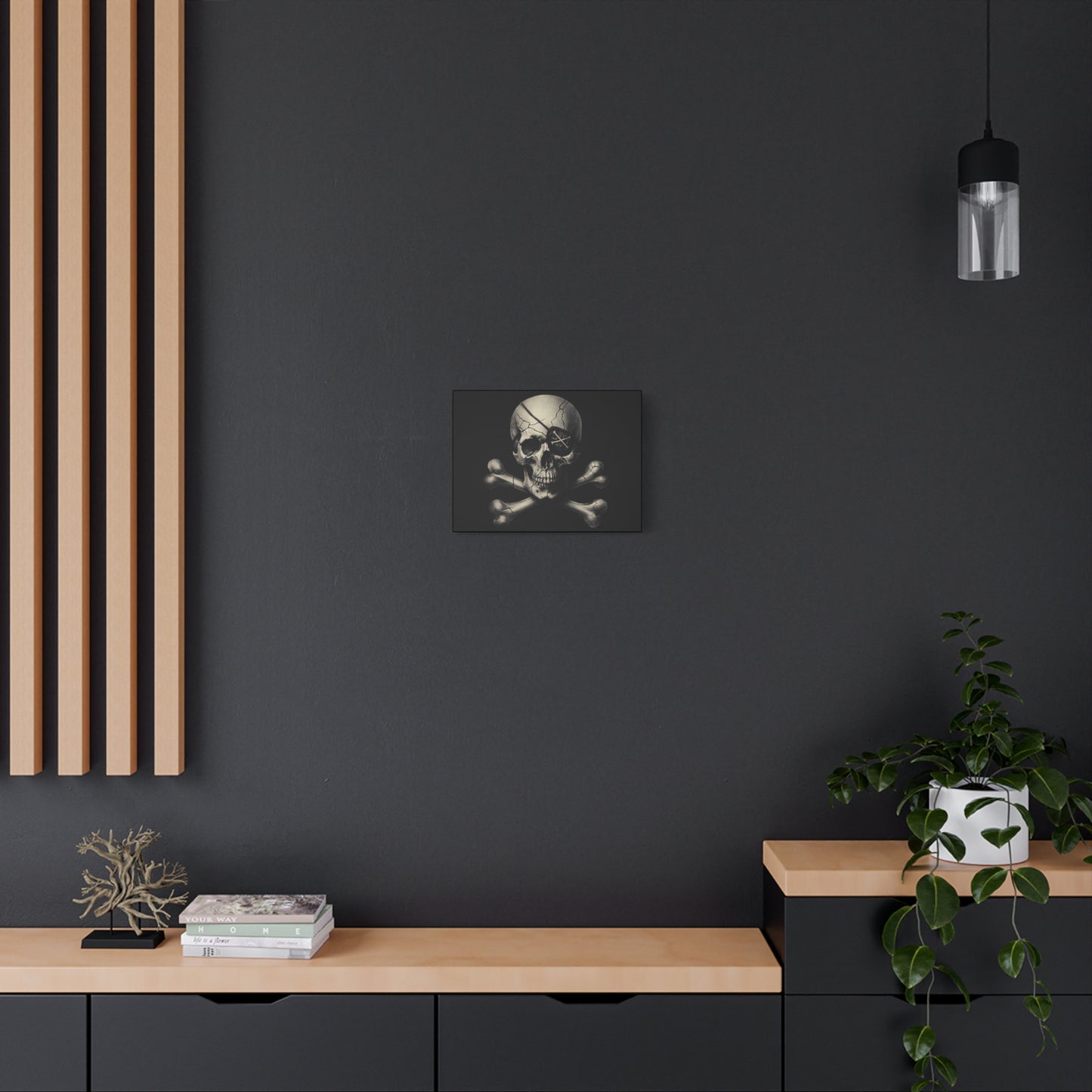 Canvas Print: Skull & Bones