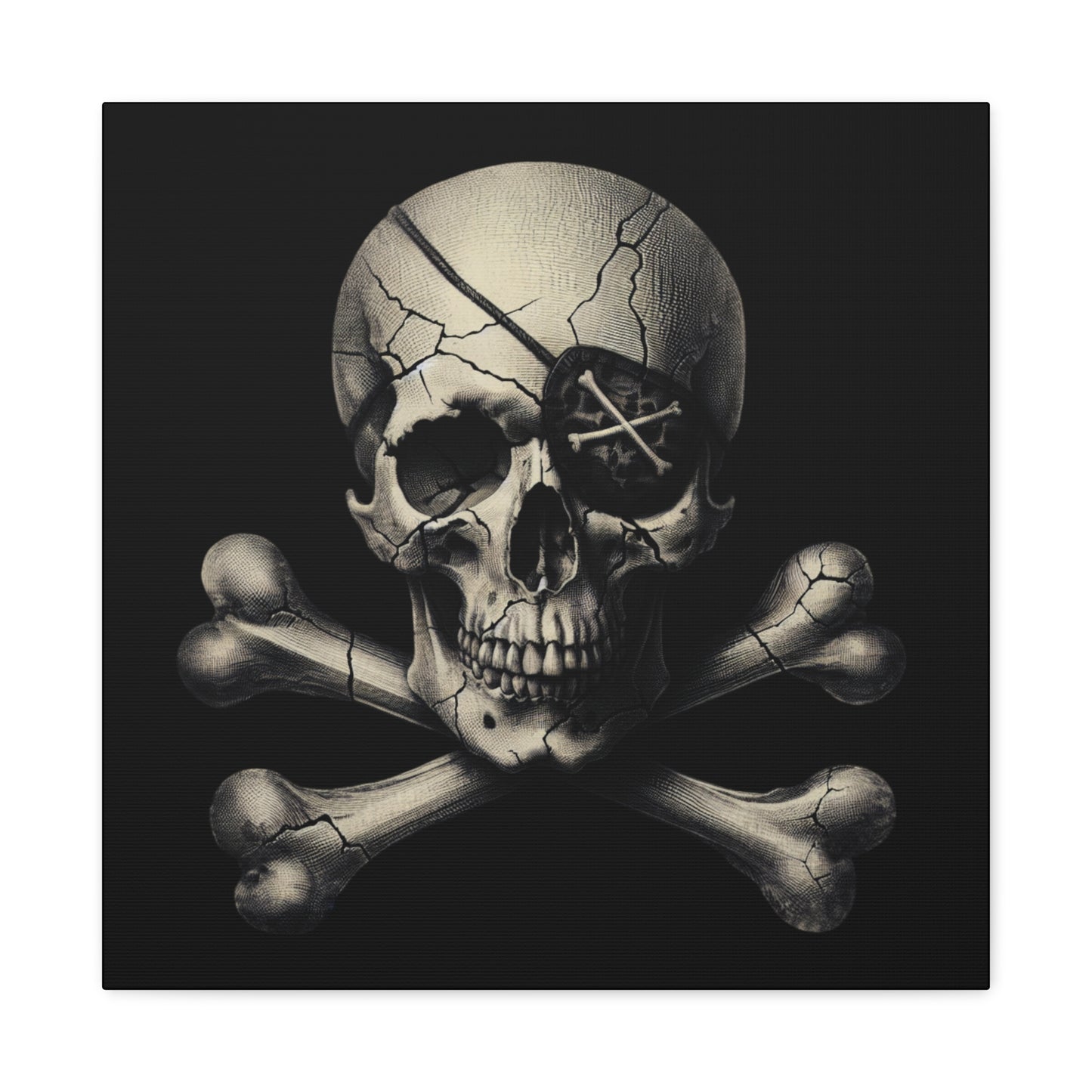 Canvas Print: Skull & Bones