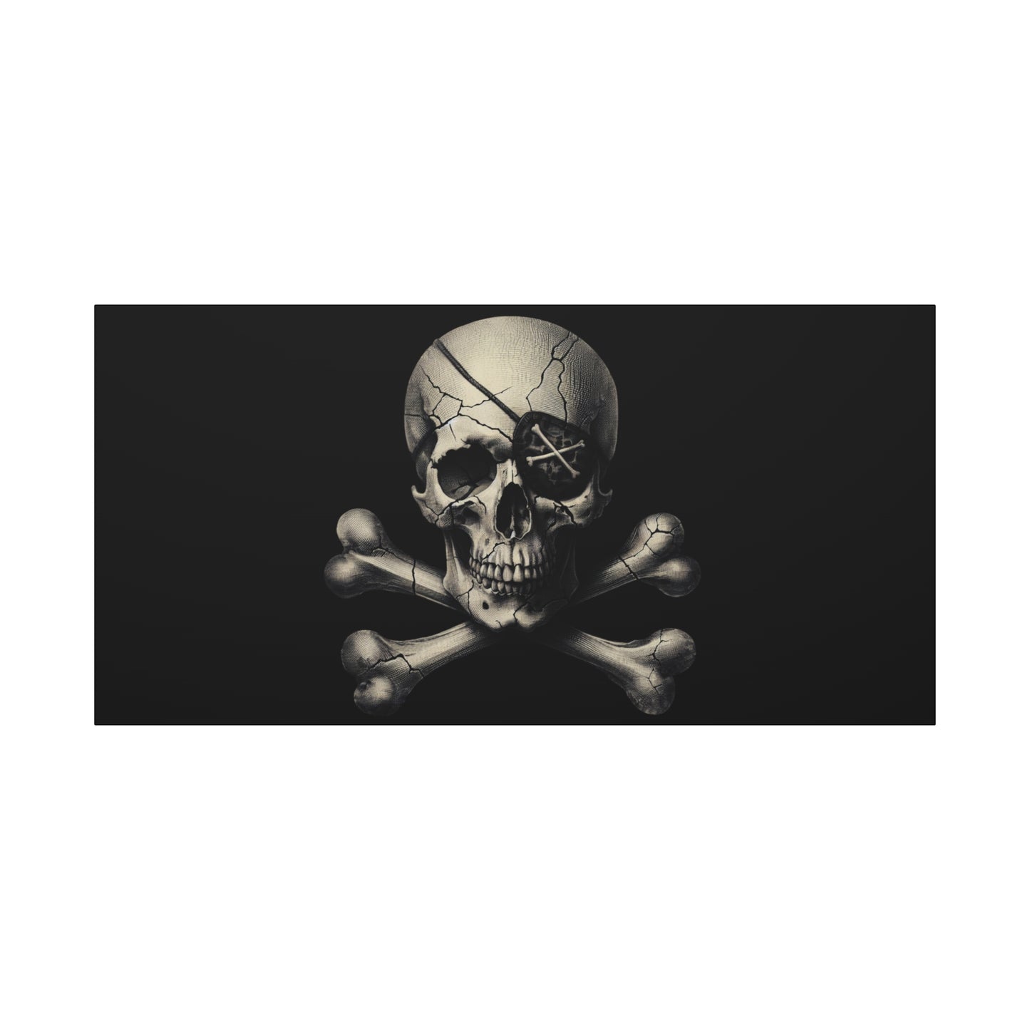 Canvas Print: Skull & Bones