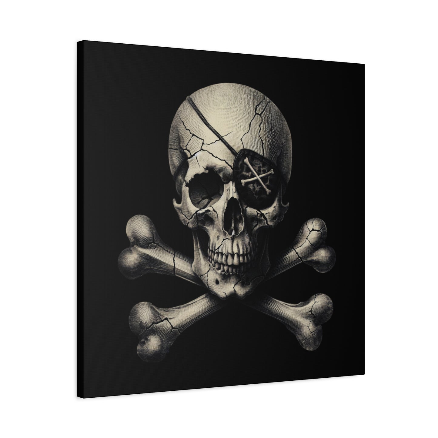 Canvas Print: Skull & Bones