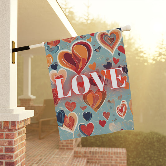 Garden Banner LOVE Wall Decor