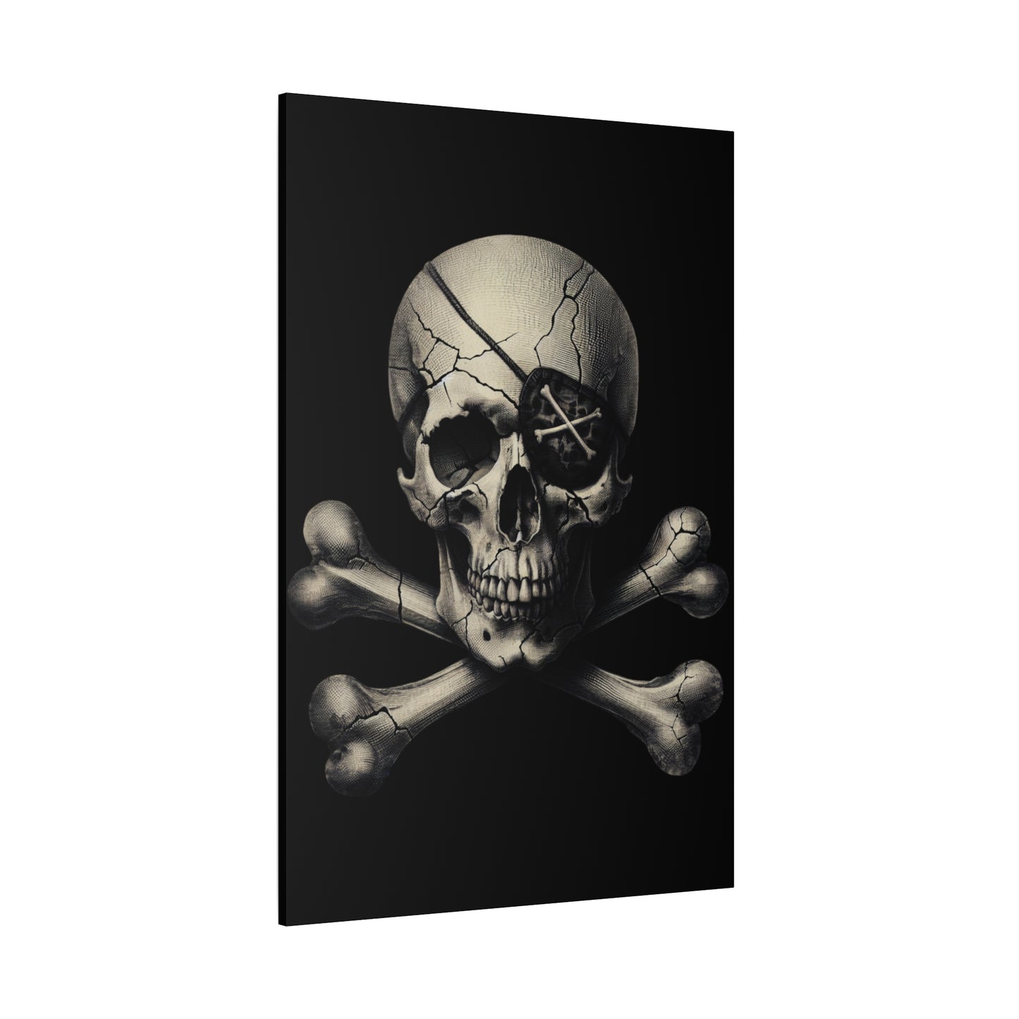 Canvas Print: Skull & Bones