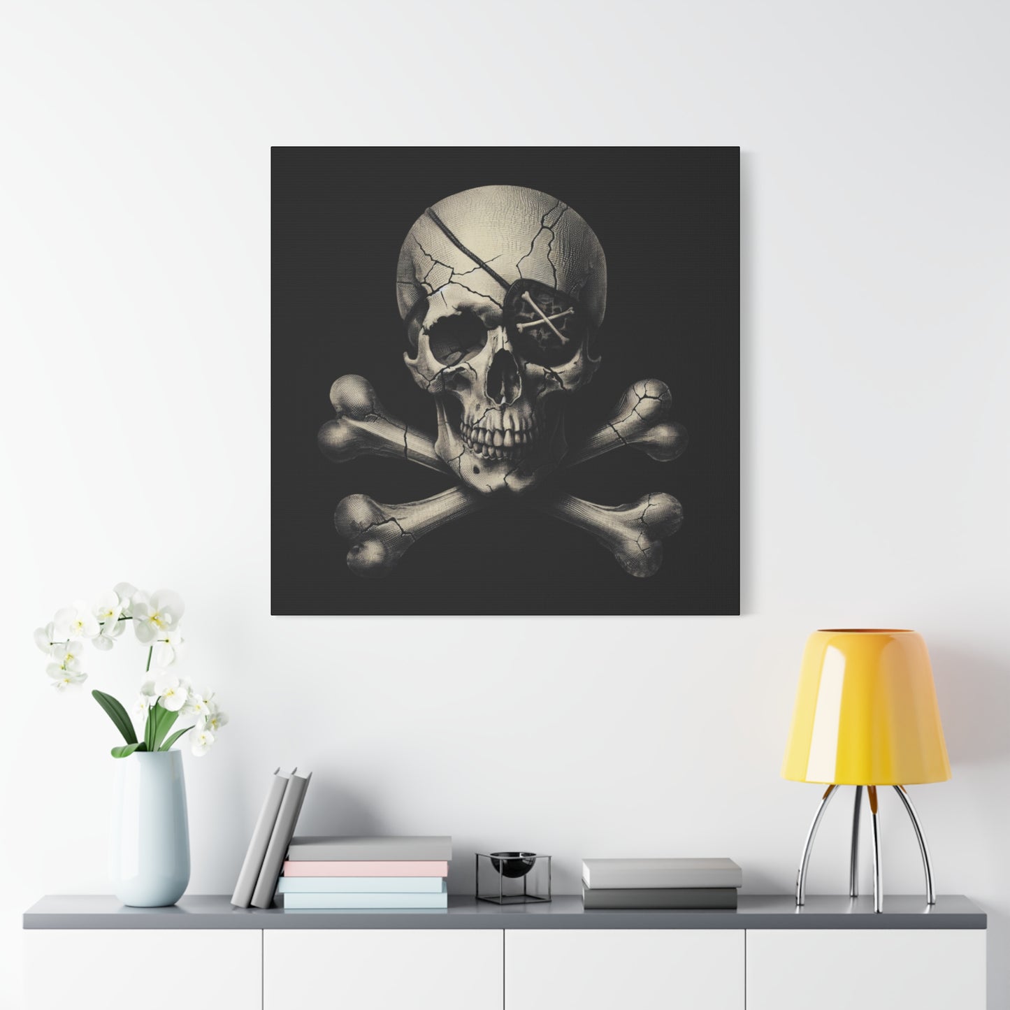 Canvas Print: Skull & Bones