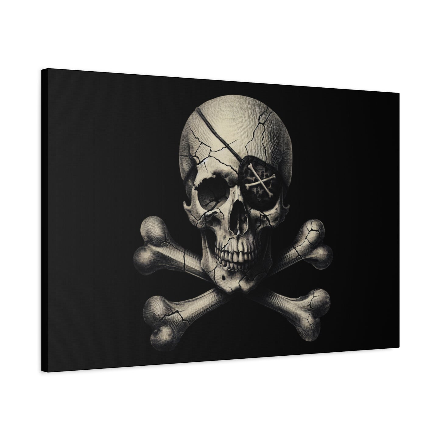 Canvas Print: Skull & Bones
