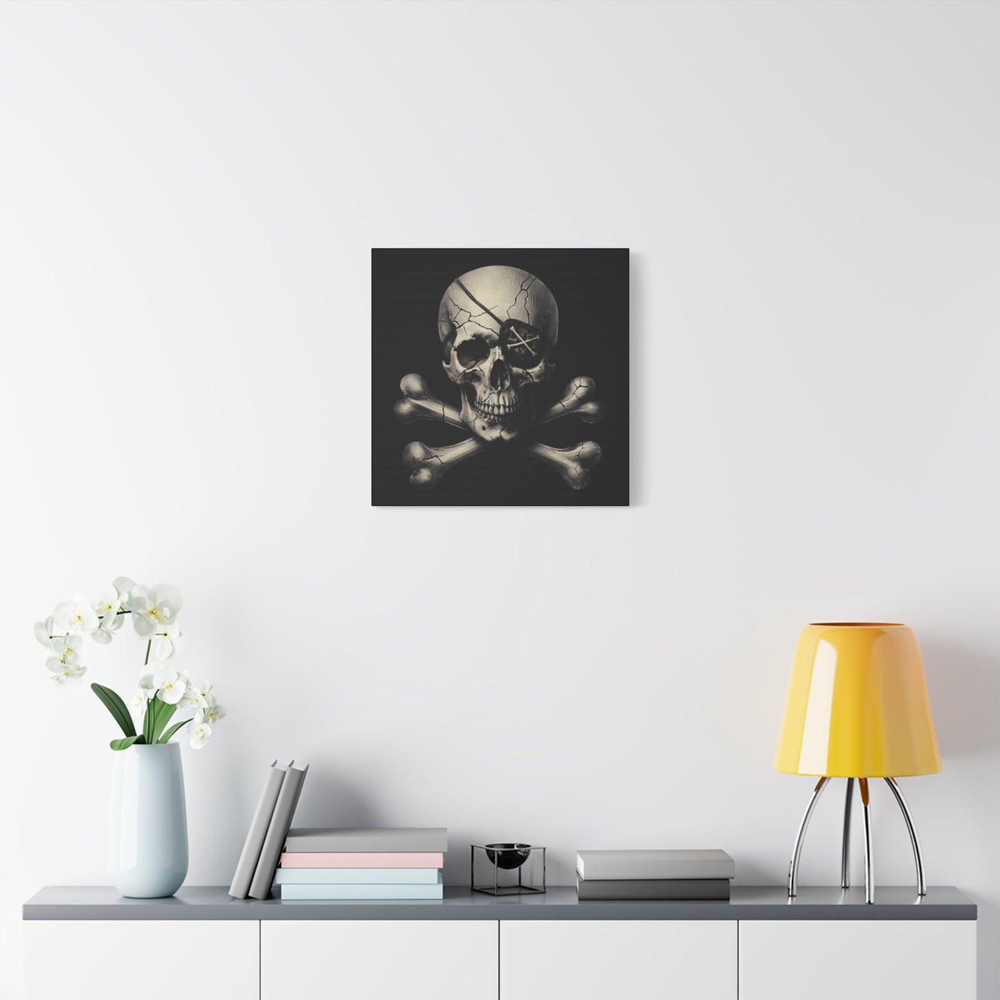 Canvas Print: Skull & Bones