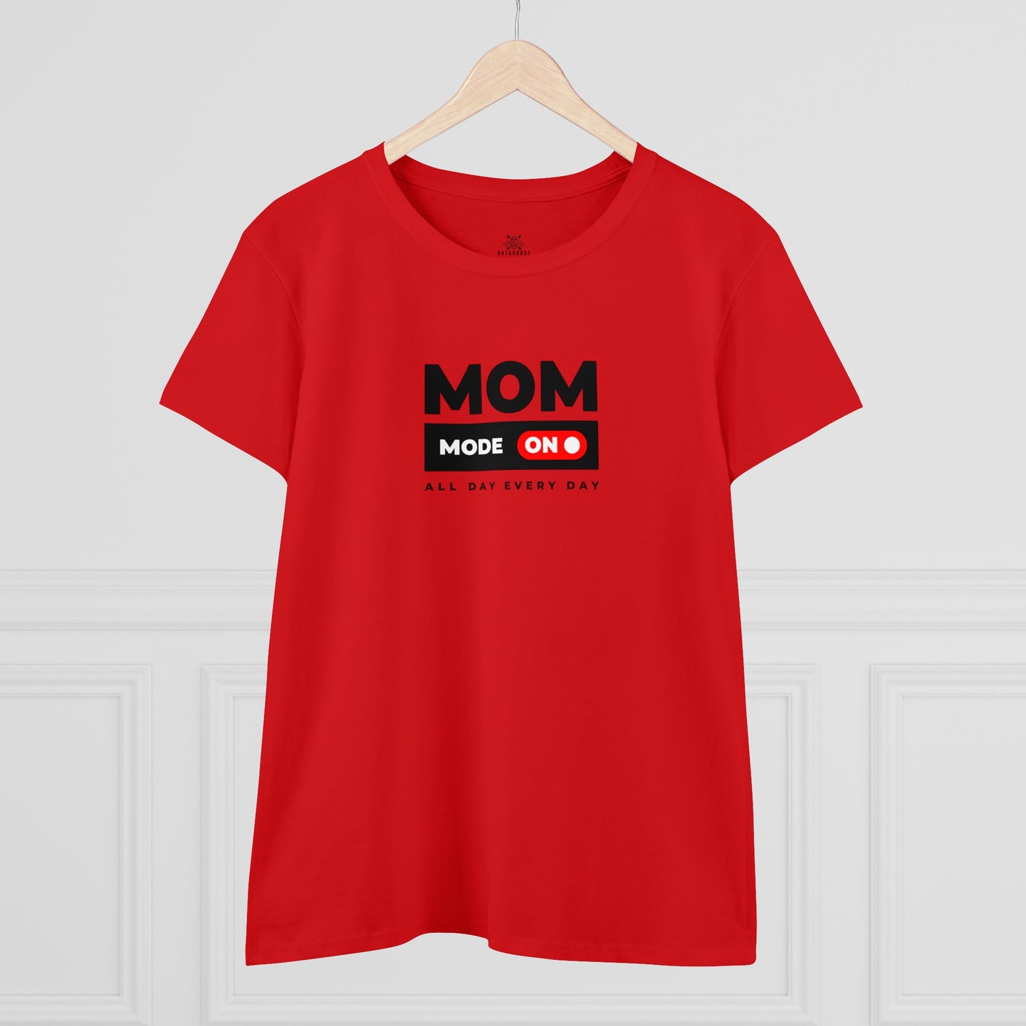 Women's Midweight Cotton Tee Mom Mode