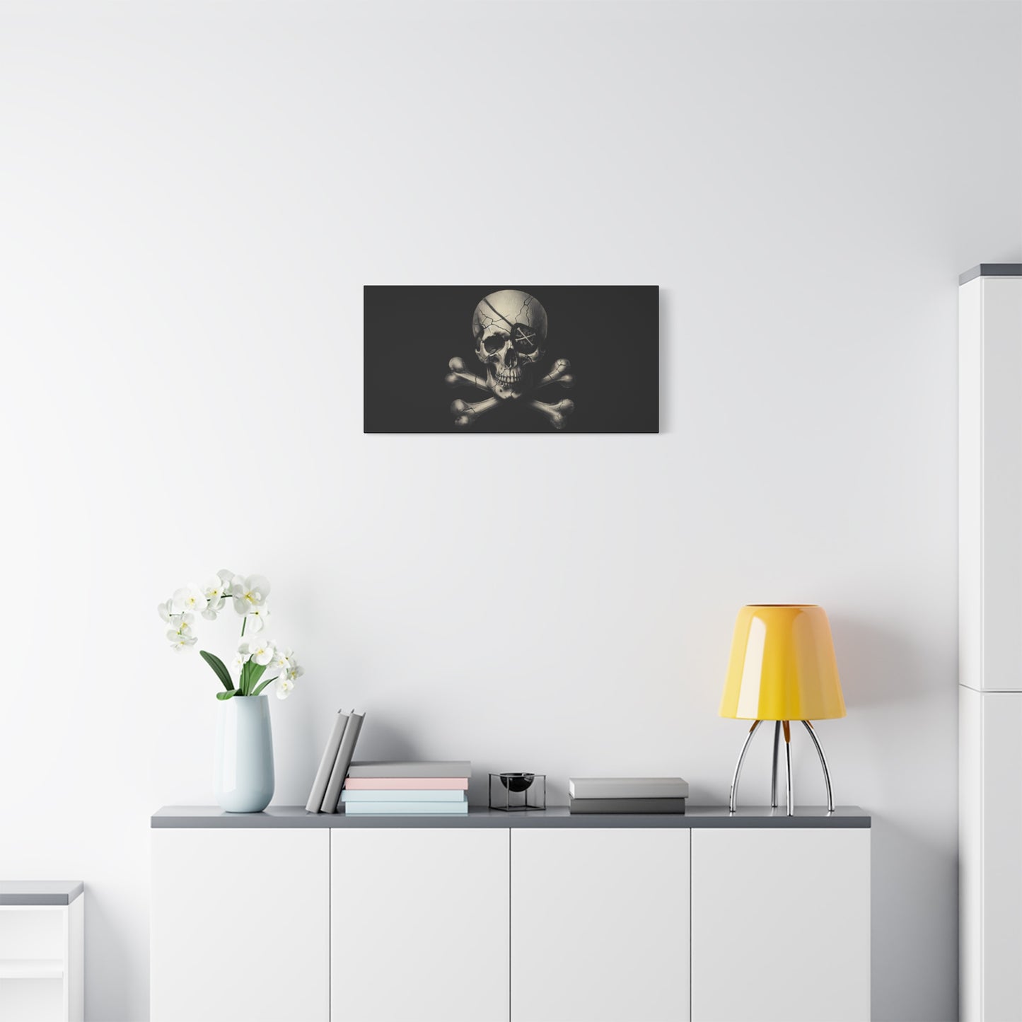 Canvas Print: Skull & Bones