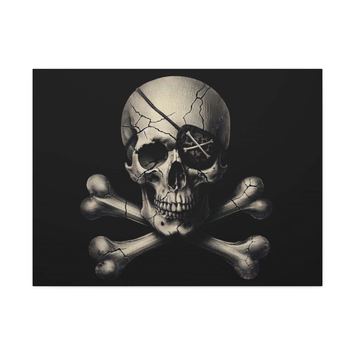 Canvas Print: Skull & Bones