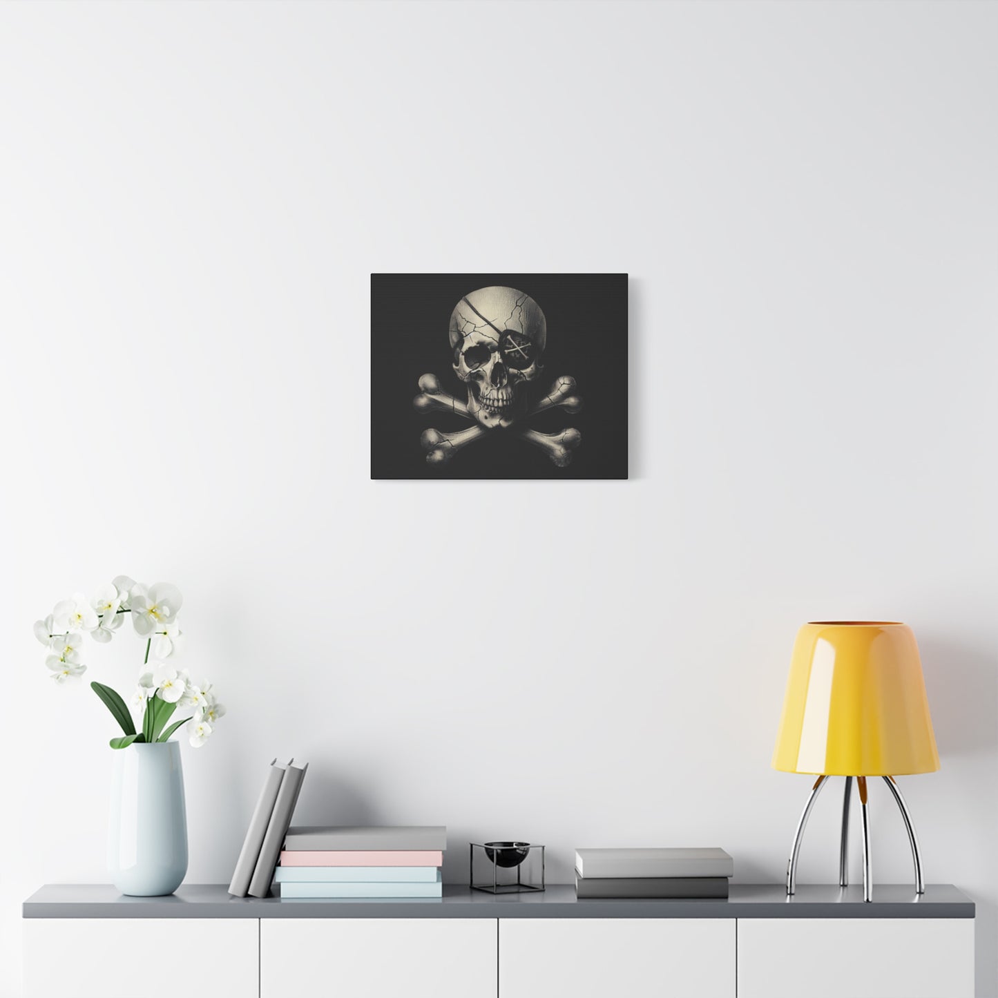 Canvas Print: Skull & Bones