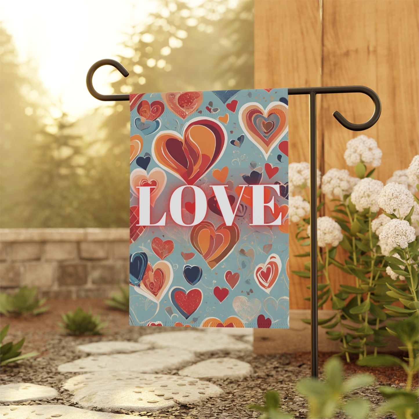 Garden Banner LOVE Wall Decor