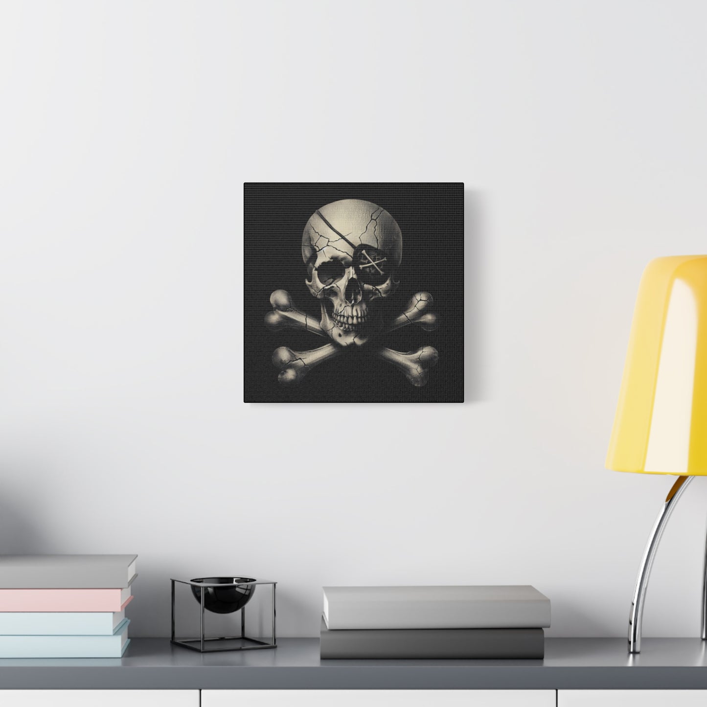 Canvas Print: Skull & Bones