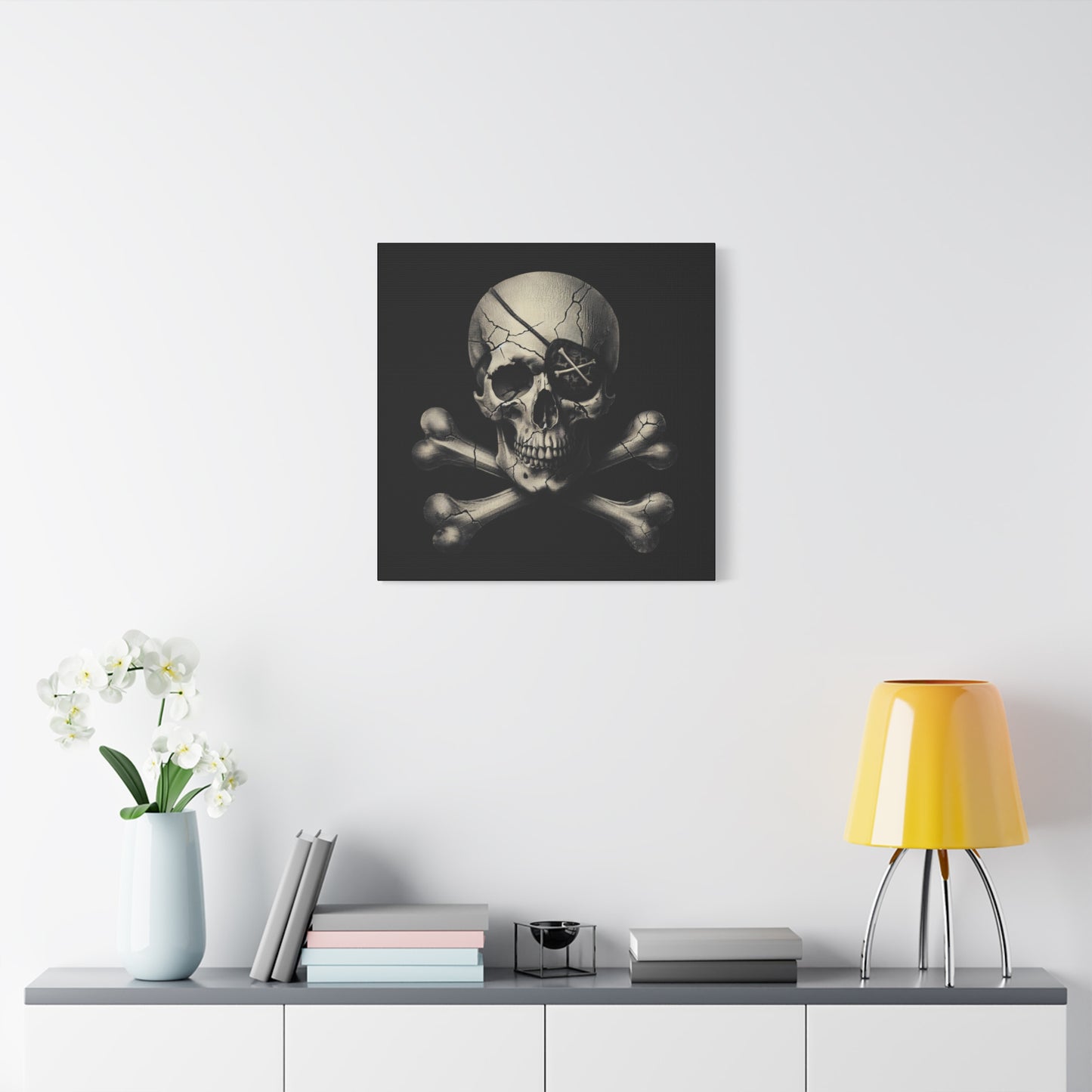 Canvas Print: Skull & Bones