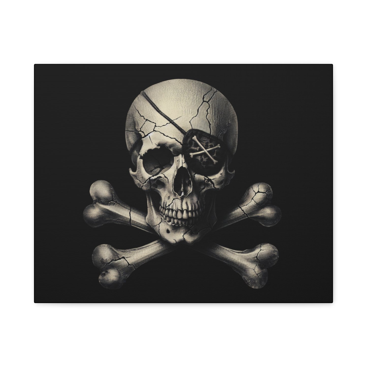 Canvas Print: Skull & Bones