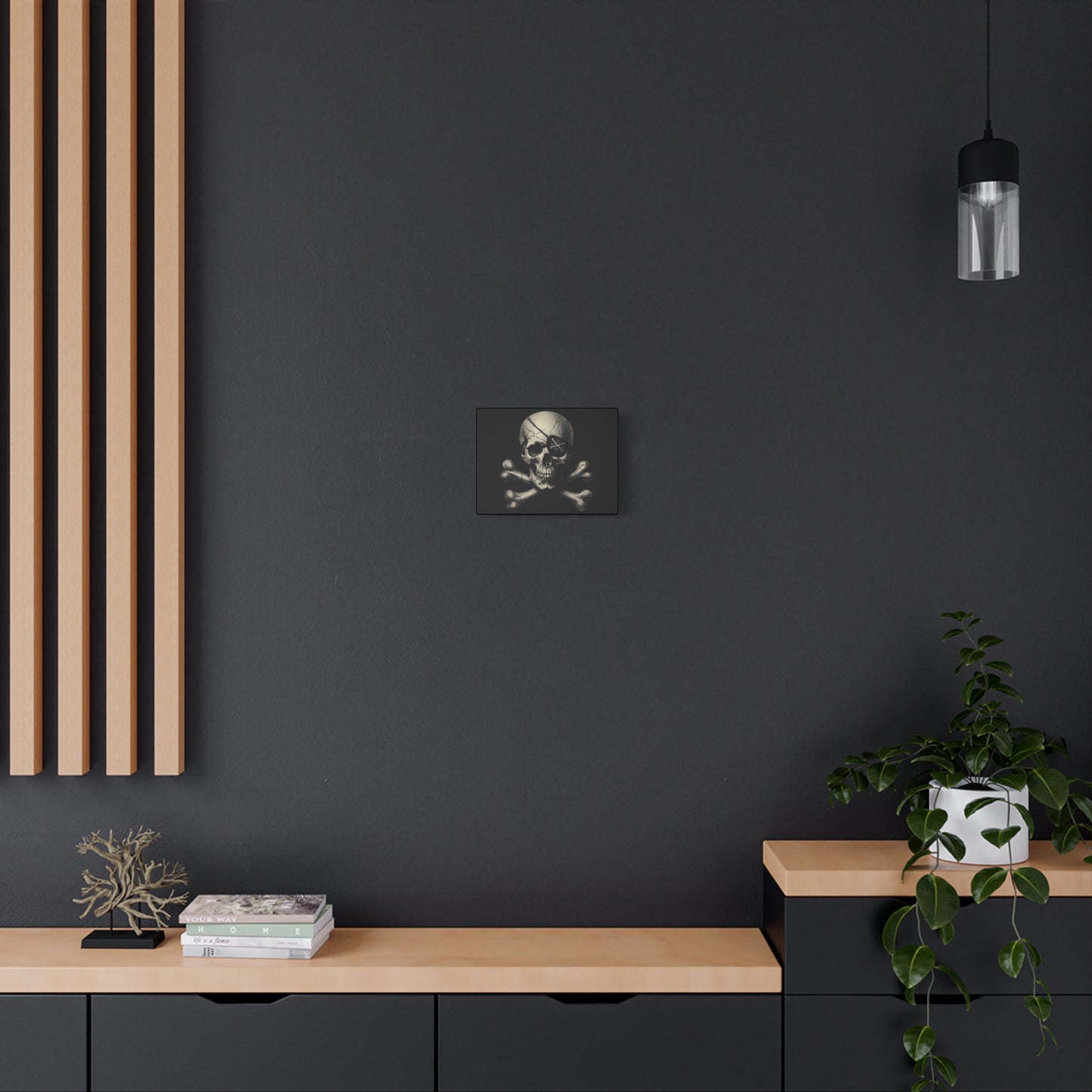 Canvas Print: Skull & Bones