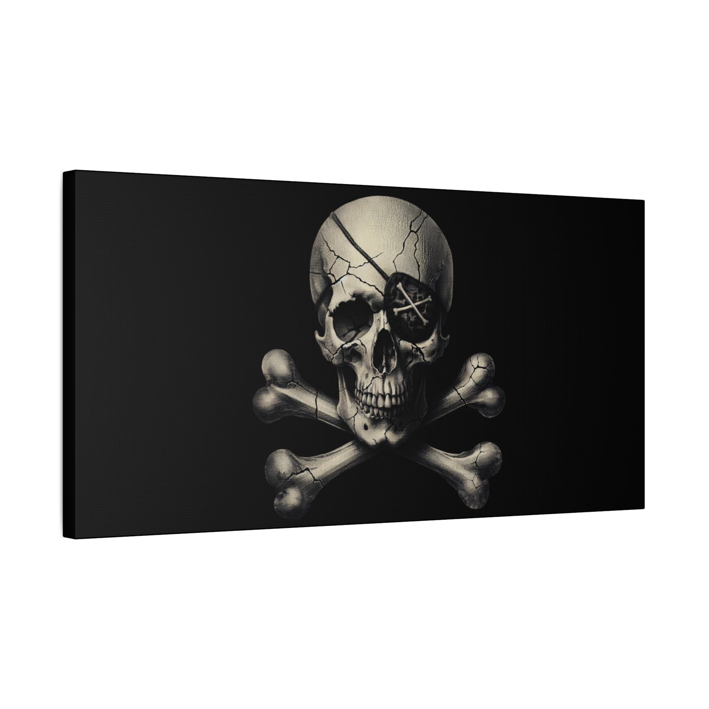 Canvas Print: Skull & Bones