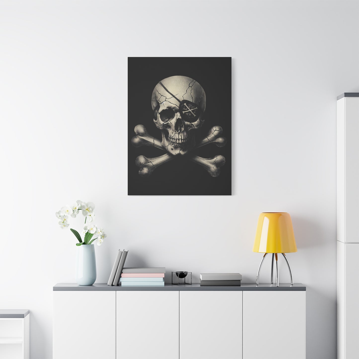 Canvas Print: Skull & Bones