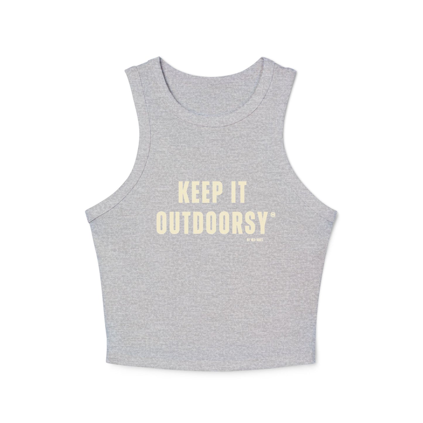 Women's Micro Rib Racer Tank Top