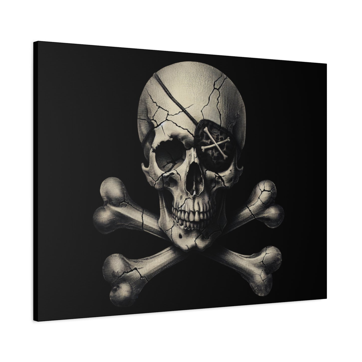 Canvas Print: Skull & Bones