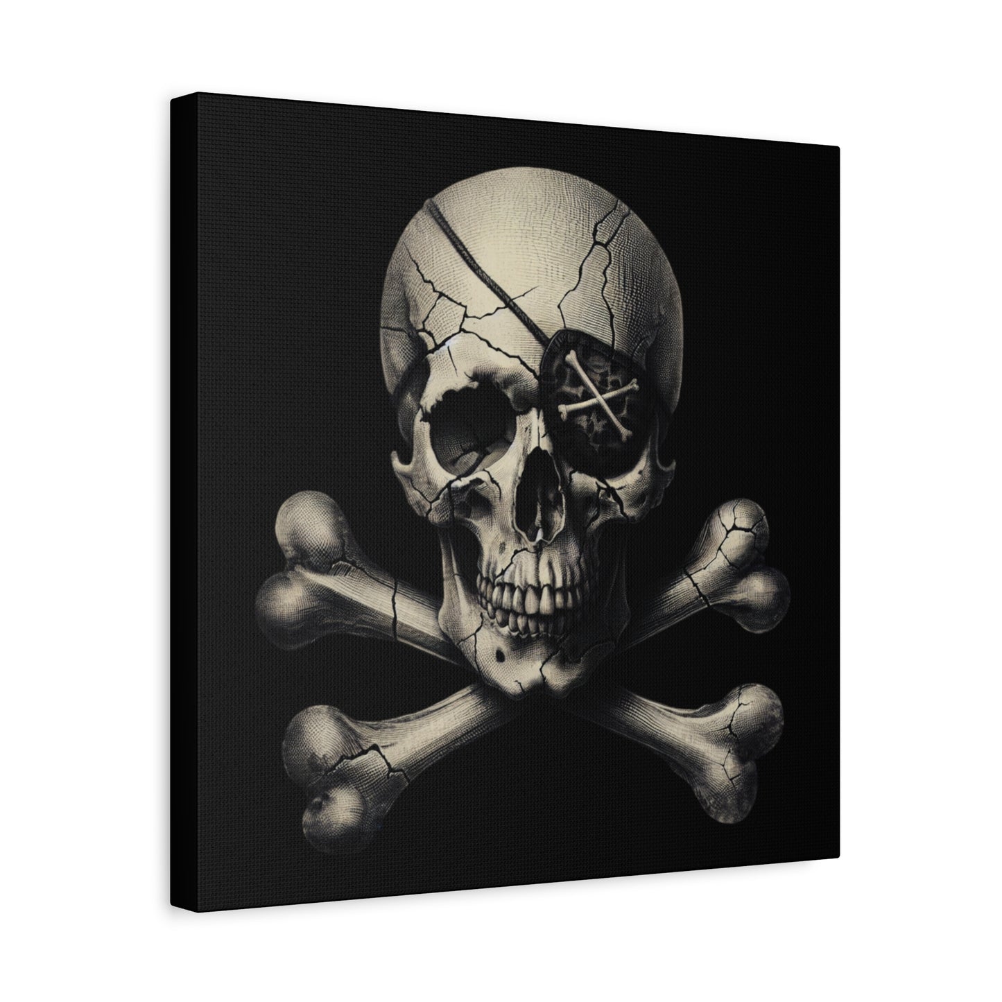 Canvas Print: Skull & Bones
