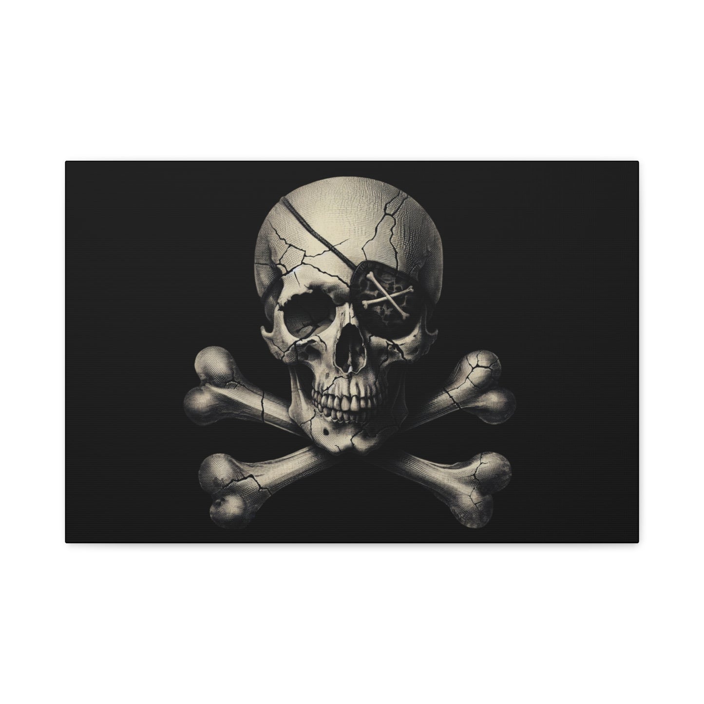 Canvas Print: Skull & Bones