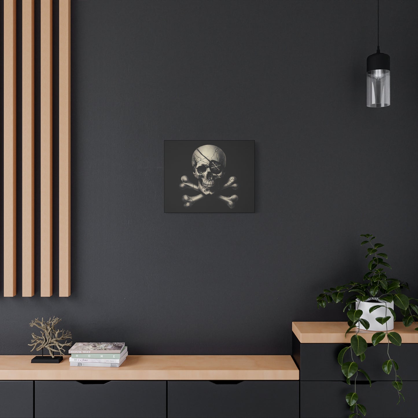 Canvas Print: Skull & Bones