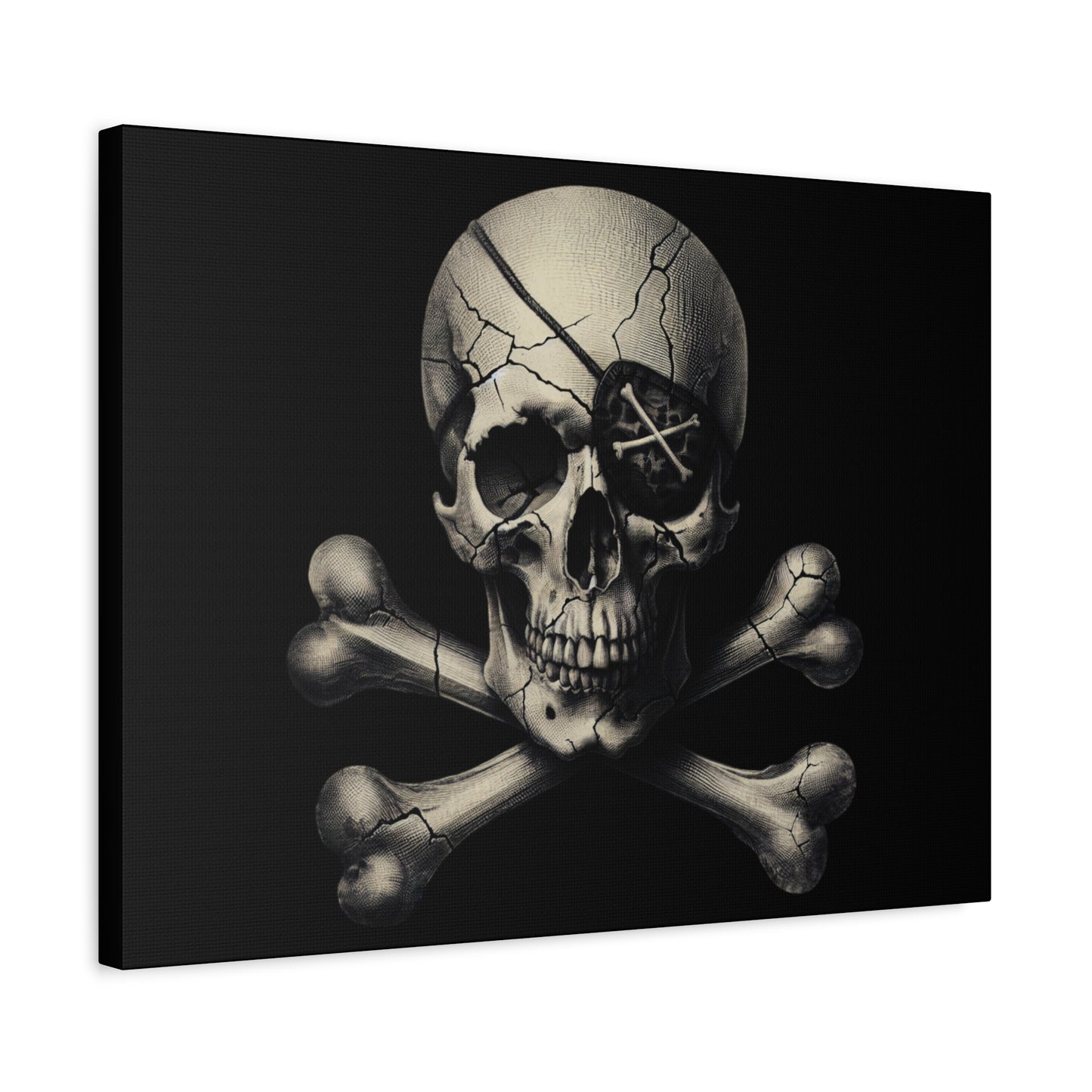 Canvas Print: Skull & Bones